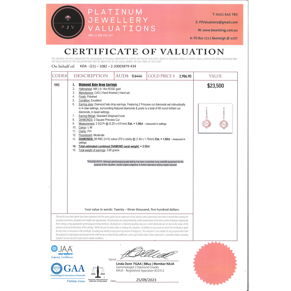 Rose Gold Vintage-Inspired Diamond Drop Earrings