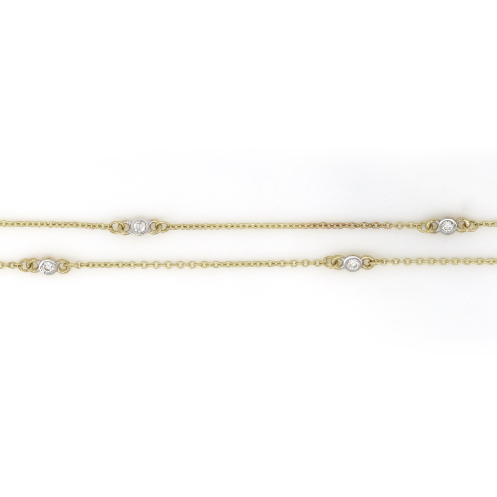 Yellow Gold South Sea Pearl, Ruby & Diamond Necklace