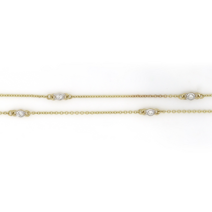 Yellow Gold South Sea Pearl, Ruby & Diamond Necklace