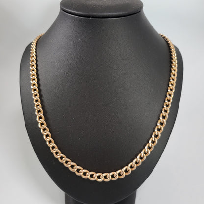 9ct Yellow Gold Necklace c. 1945