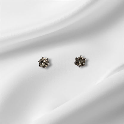 Champagne Diamond Earrings