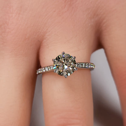 1.1 ct Diamond Engagement ring