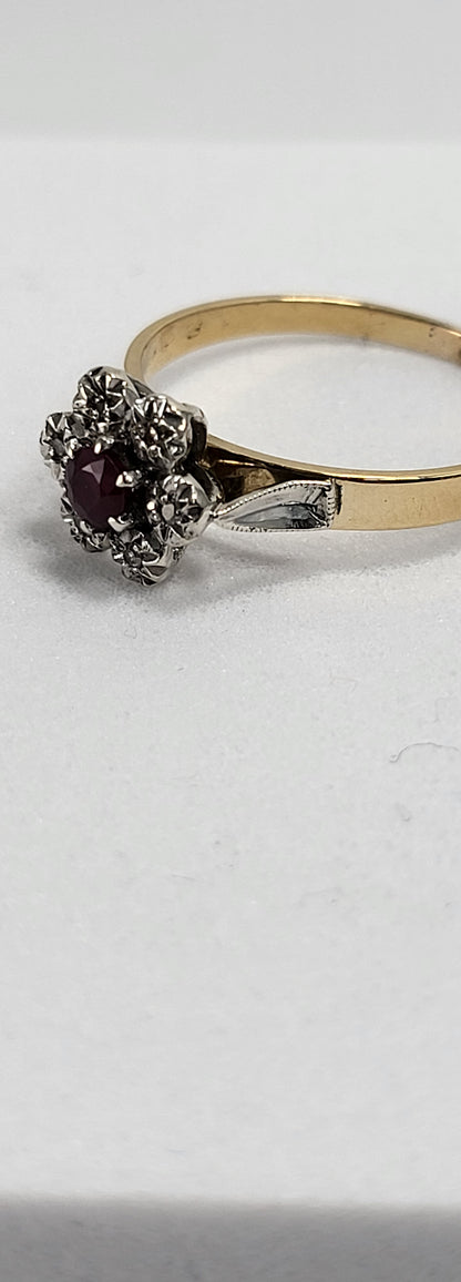 Ruby and Diamond Ring