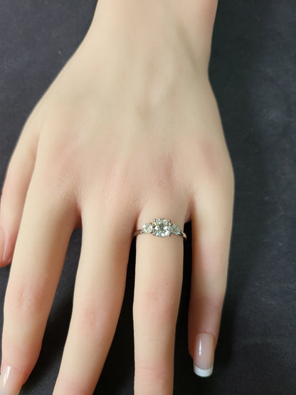 1.24ct Trio Diamond Ring