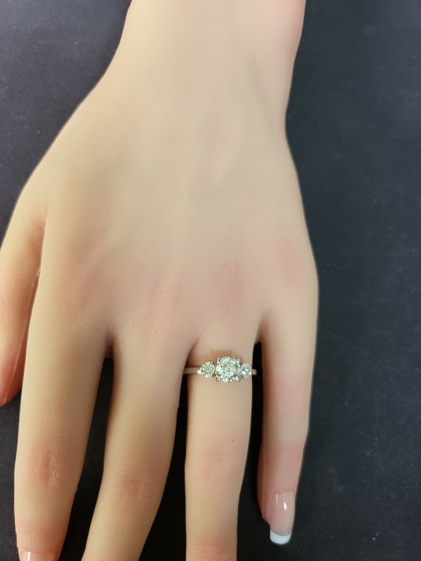 1.24ct Trio Diamond Ring