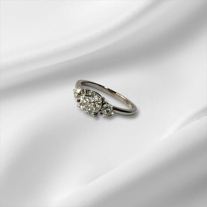 1.24ct Trio Diamond Ring