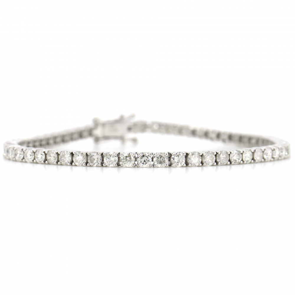 White Gold Diamond Tennis Bracelet