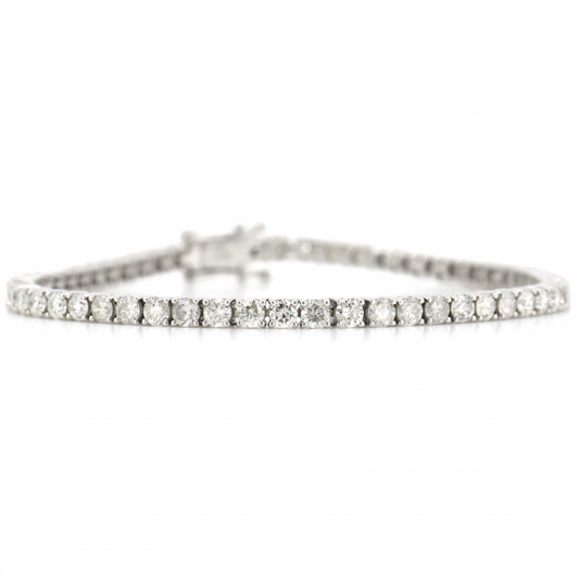 White Gold Diamond Tennis Bracelet