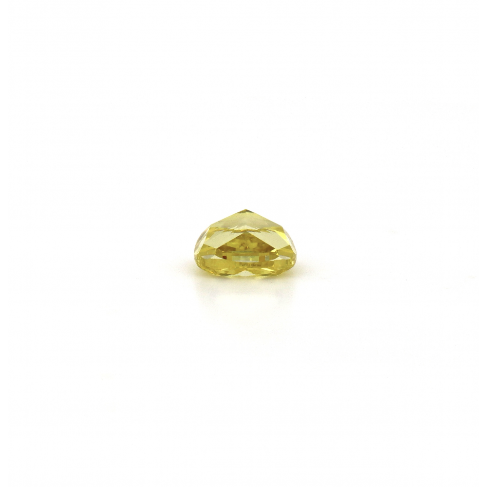 1.21ct Certified Natural Fancy Vivid Yellow Diamond