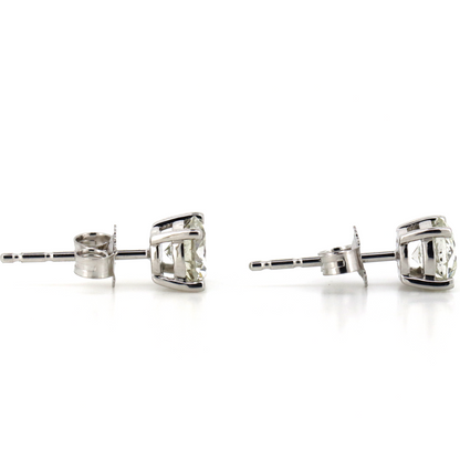 1.14ct White Gold Diamond Stud Earrings