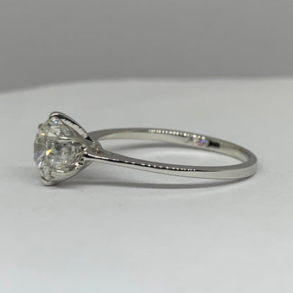 1.04ct Round Brilliant Cut Diamond Ring