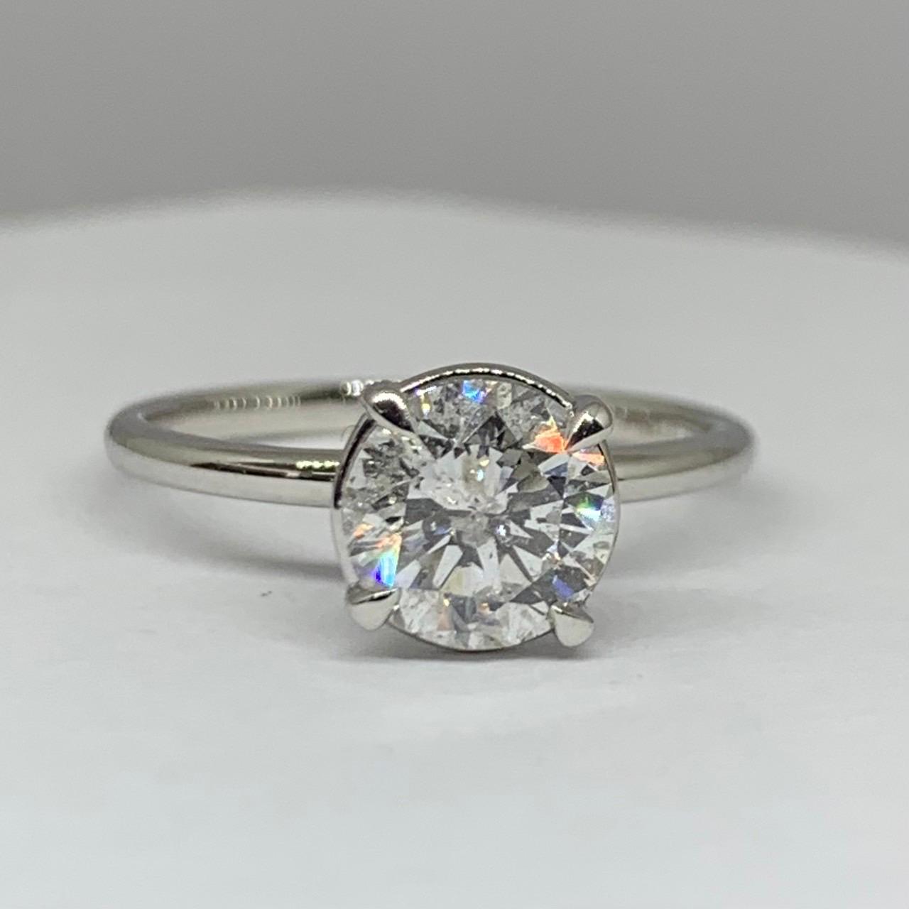 1.04ct Round Brilliant Cut Diamond Ring