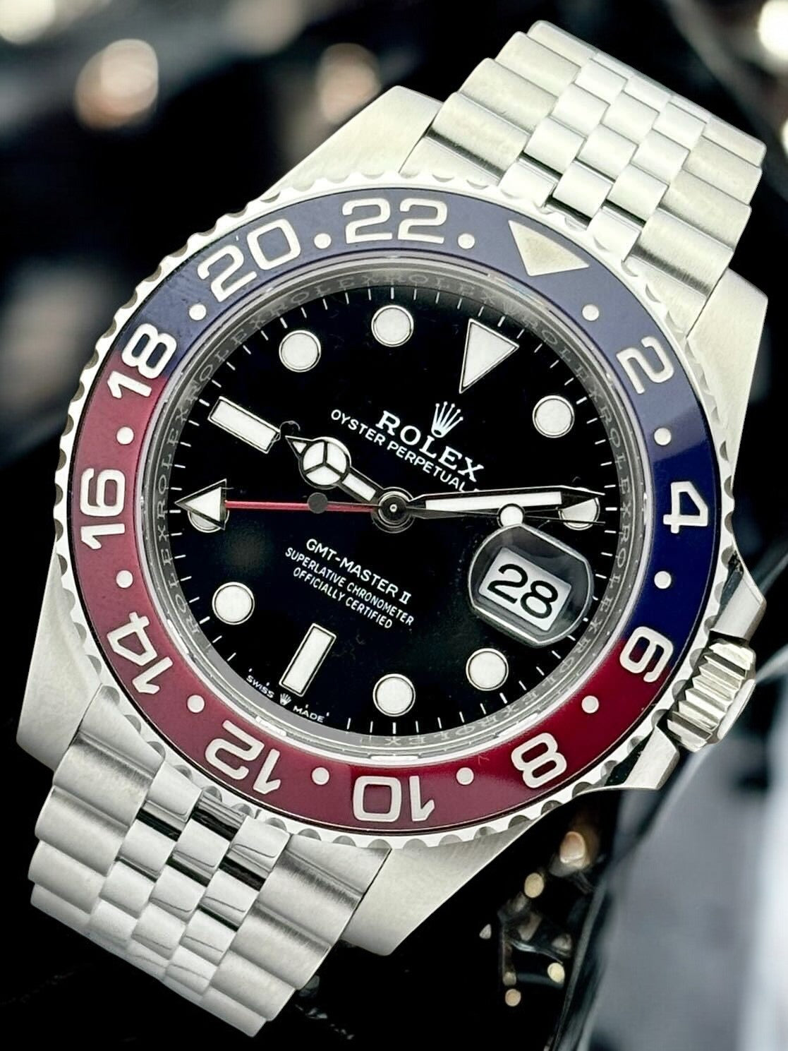 Rolex GMT-Master II Pepsi Ceramic Bezel 126710BLRO | 2022 | 40mm