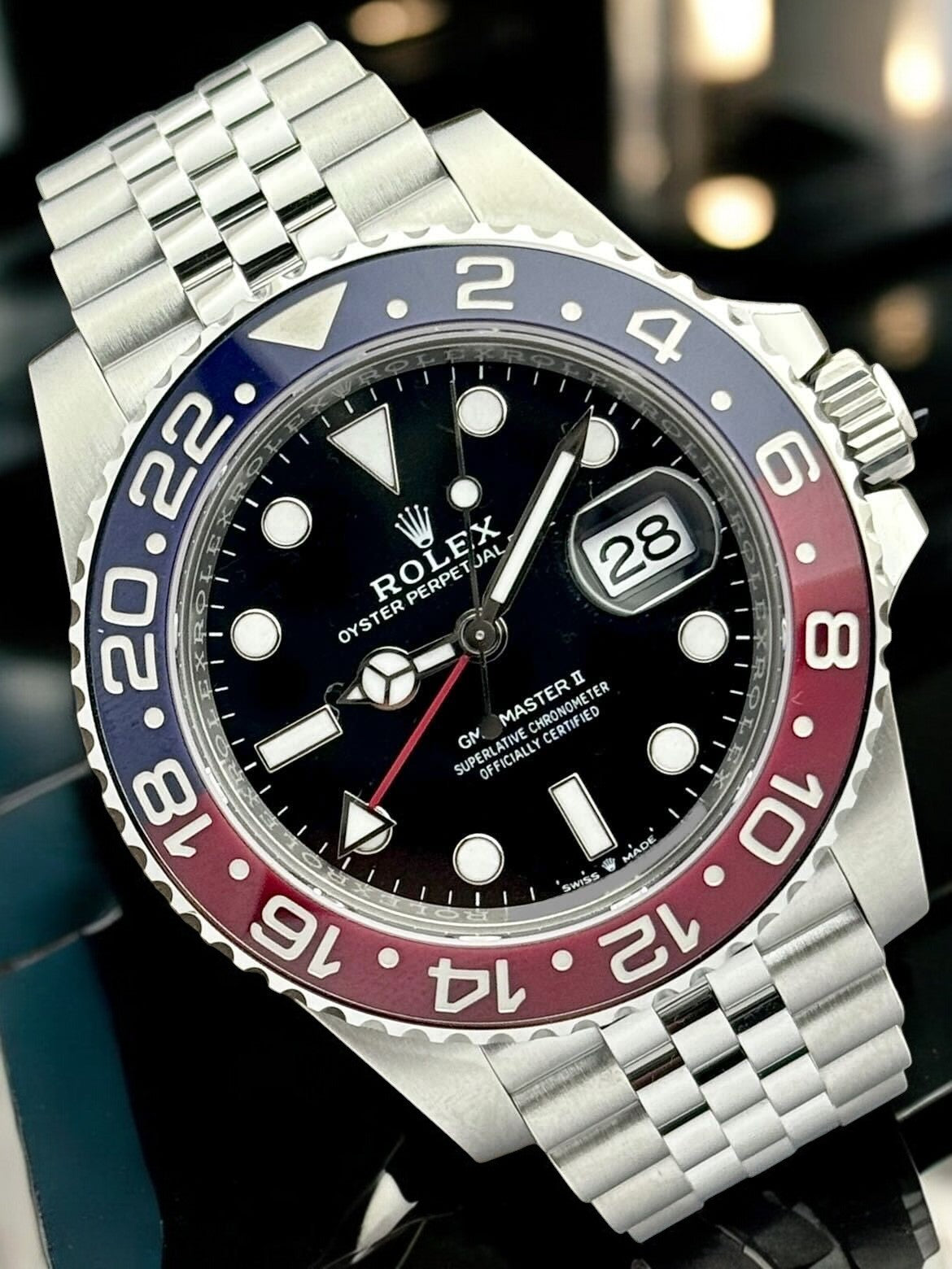 Rolex GMT-Master II Pepsi Ceramic Bezel 126710BLRO | 2022 | 40mm