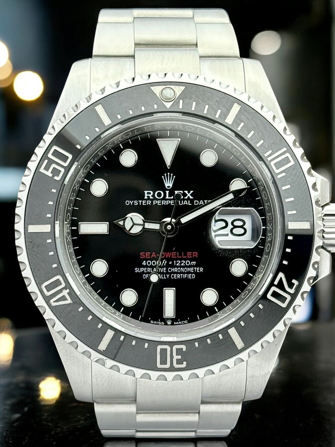 Rolex Sea-Dweller Black Dial Red Letters Ceramic 126600 | 2024 | 43mm