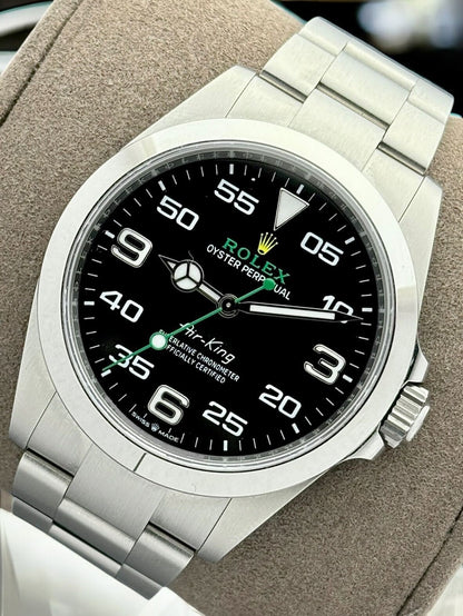 Rolex Oyster Perpetual Air King Black Dial Steel 126900 | 2024 | 40mm