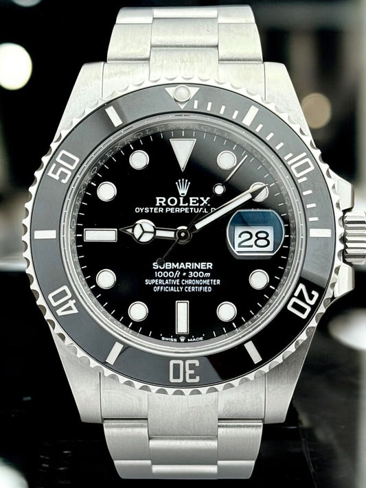 Rolex Submariner Date Black Ceramic Oyster Steel 126610LN | 2024 | 41mm (NEW)