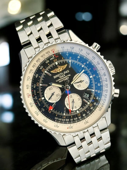 Breitling Navitimer GMT Chronograph Steel AB044121.BD24.443A | 2016 | 48mm